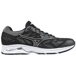 mizuno wave rider womens black