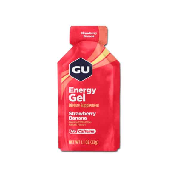 ג'ל אנרגיה ללא גלוטן בטעם תות בננה GU Energy Gel