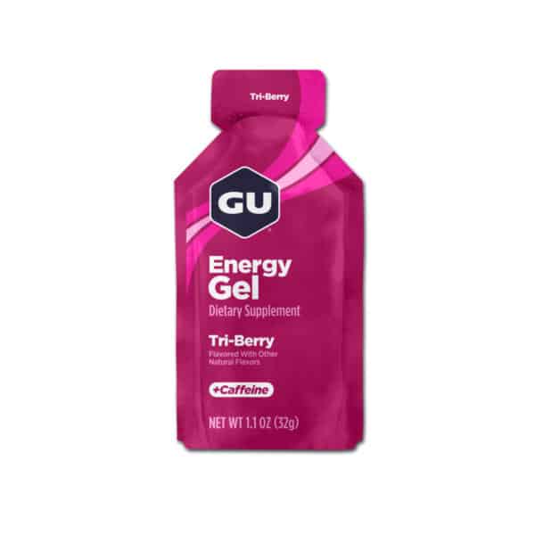 ג'ל אנרגיה ללא גלוטן בטעם פירות יער עם קפאין GU Energy Gel