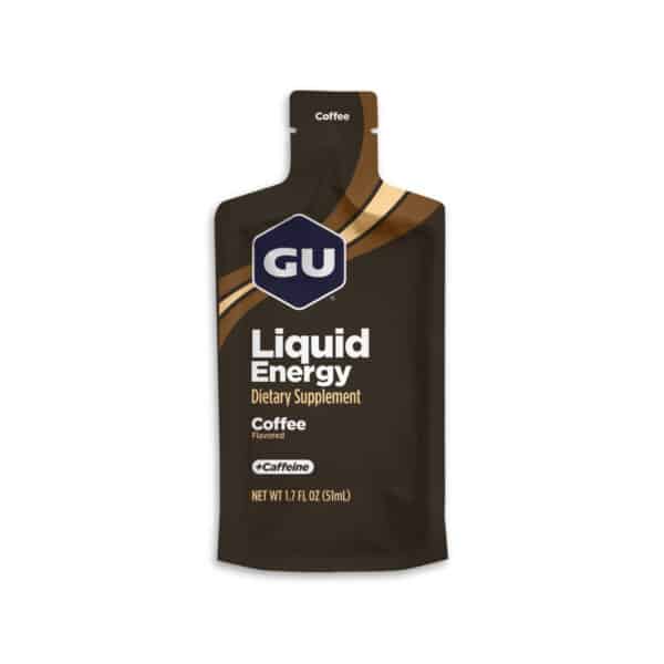 ג'ל אנרגיה נוזלי עם קפאין בטעם קפה GU Liquid Energy Gel