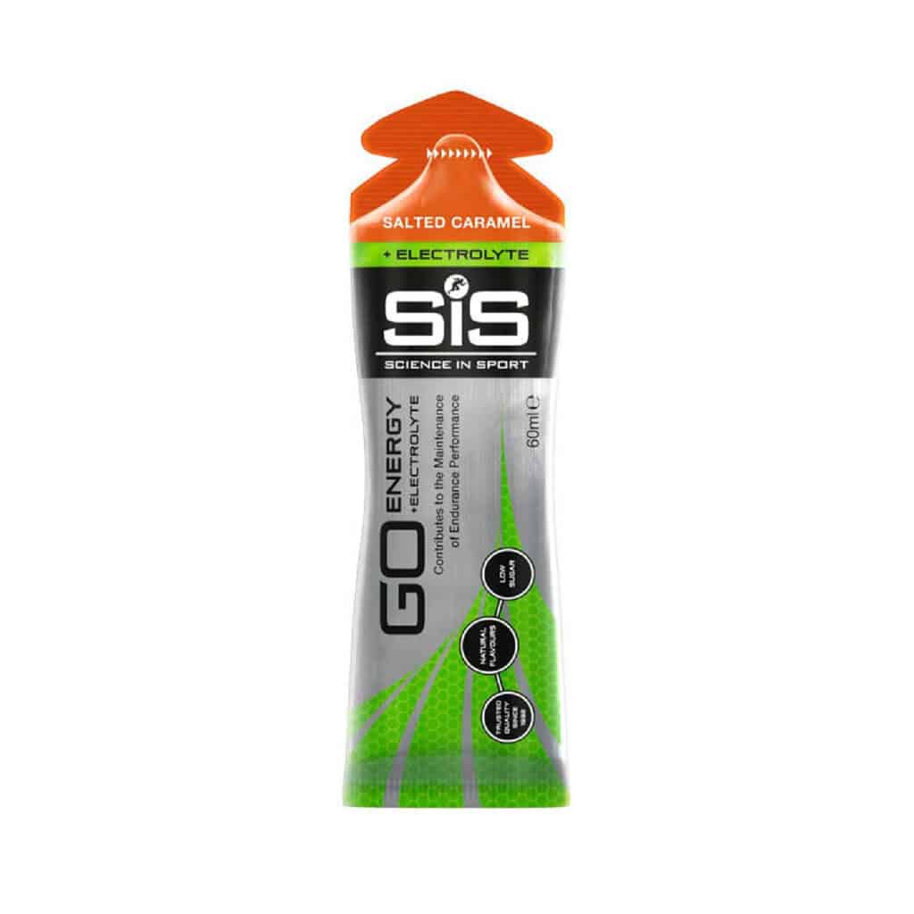 ג'ל אנרגיה אלקטרוליט בטעם קרמל מלוח סיס SIS Go Electrolyte Energy Gel