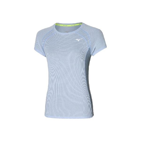 חולצת ריצה מיזונו לנשים צד קדמי Mizuno Dry Aeroflow Tee