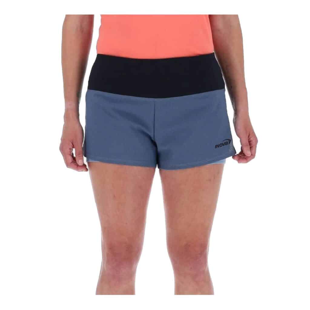 מכנס ריצה קצר לנשים Inov-8 Trailfly Ultra 3'' 2in1 Short