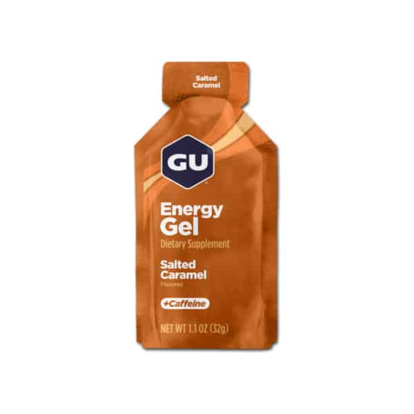 ג'ל אנרגיה בטעם קרמל מלוח עם קפאין GU - Energy Gel