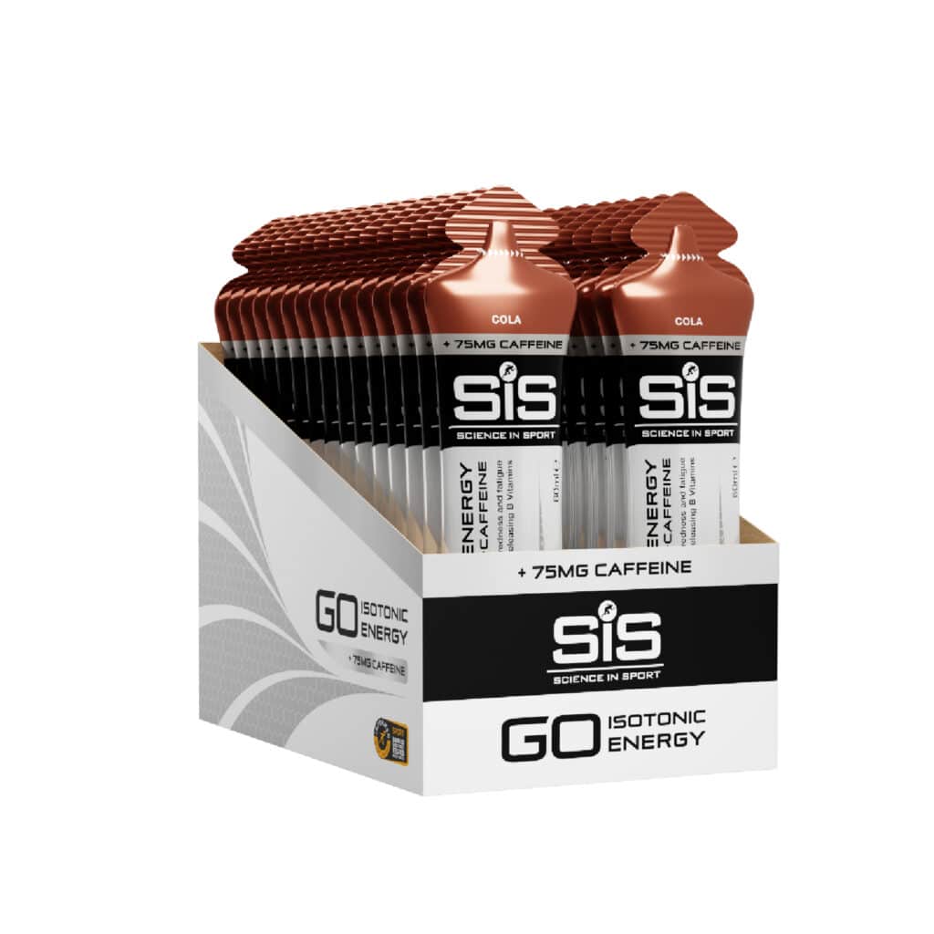 ג'ל אנרגיה עם קפאין בטעם קולה סיס SIS Go Energy + Caffeine Gel