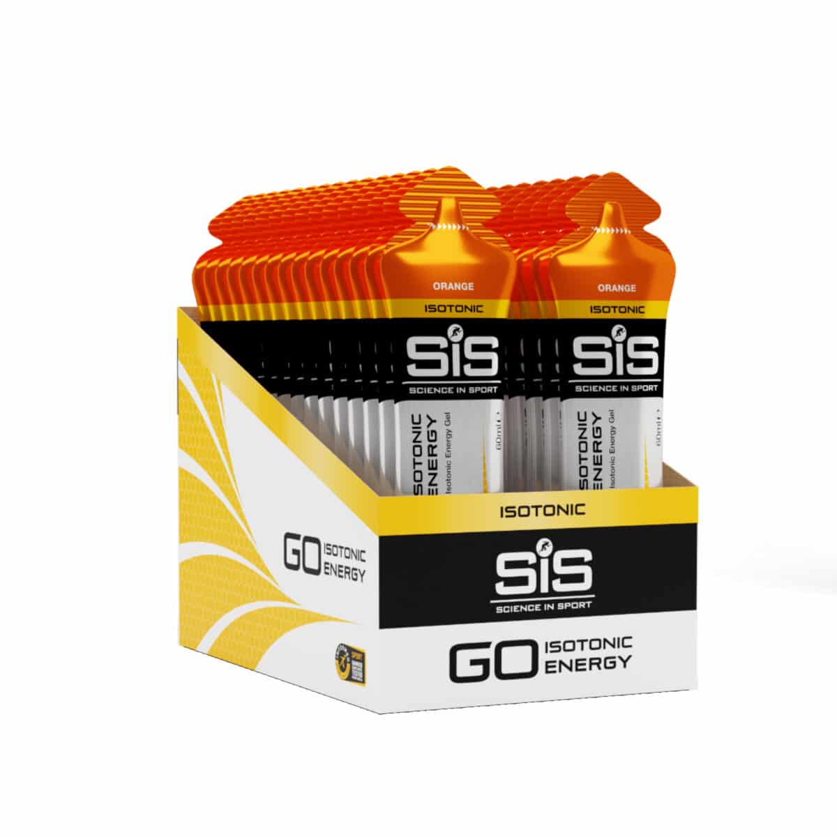 ג'ל אנרגיה איזוטוני בטעם תפוז סיס SIS Go Isotonic Energy Gel