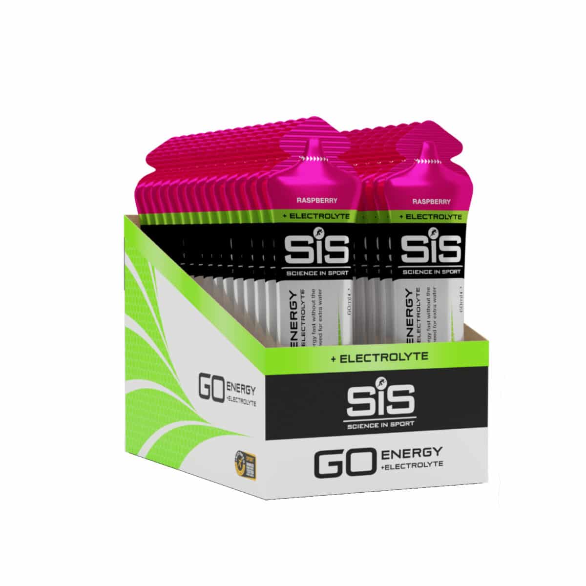 ג'ל אנרגיה אלקטרוליט בטעם פטל סיס SIS Go Electrolyte Energy Gel