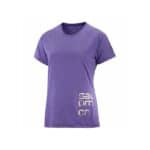 חולצת ריצה סלומון לנשים Salomon Cross Run Graphic Tee