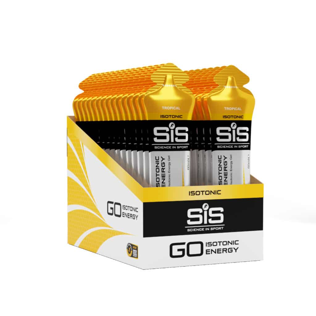 ג'ל אנרגיה איזוטוני בטעם טרופי סיס SIS Go Isotonic Energy Gel