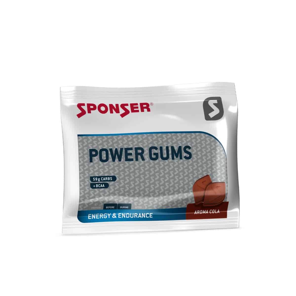 סוכריות ג'ל אנרגיה בטעם קולה Sponser Power Gums