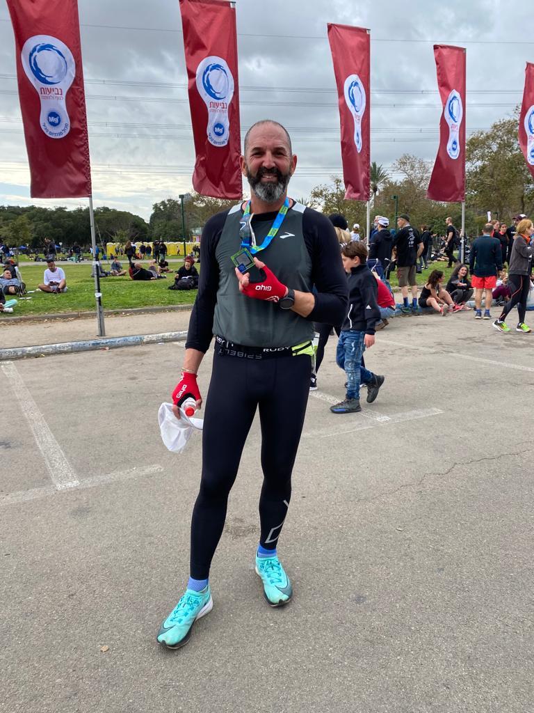 "....זו התמודדות שלך עם עצמך ועם המטרות שהצבת לעצמך..."