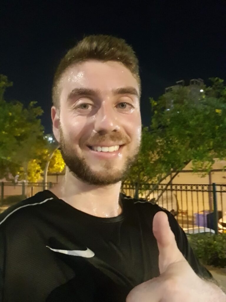 "אברהם דישי, בן 27 מגבעת שמואל, מאמן ומלווה מלש"בים"