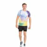 חולצת ריצה קצרה לגברים רונהיל Ronhill Tech Golden Hour Tee