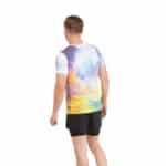 חולצת ריצה קצרה לגברים רונהיל Ronhill Tech Golden Hour Tee