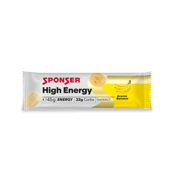 חטיף אנרגיה בטעם בננה Sponser High Energy Bar Banana