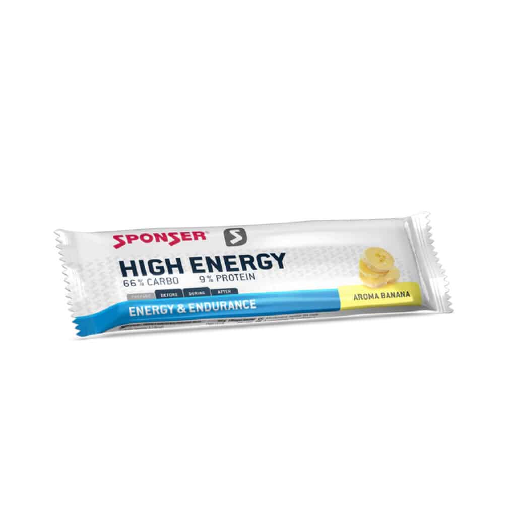 חטיף אנרגיה בטעם בננה Sponser High Energy Bar Banana