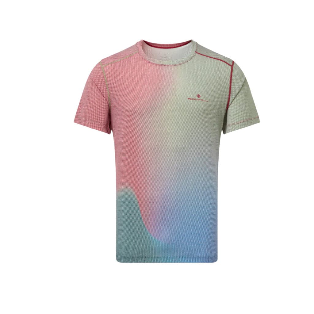 חולצת ריצה קצרה לגברים רונהיל Ronhill Tech Golden Hour Tee