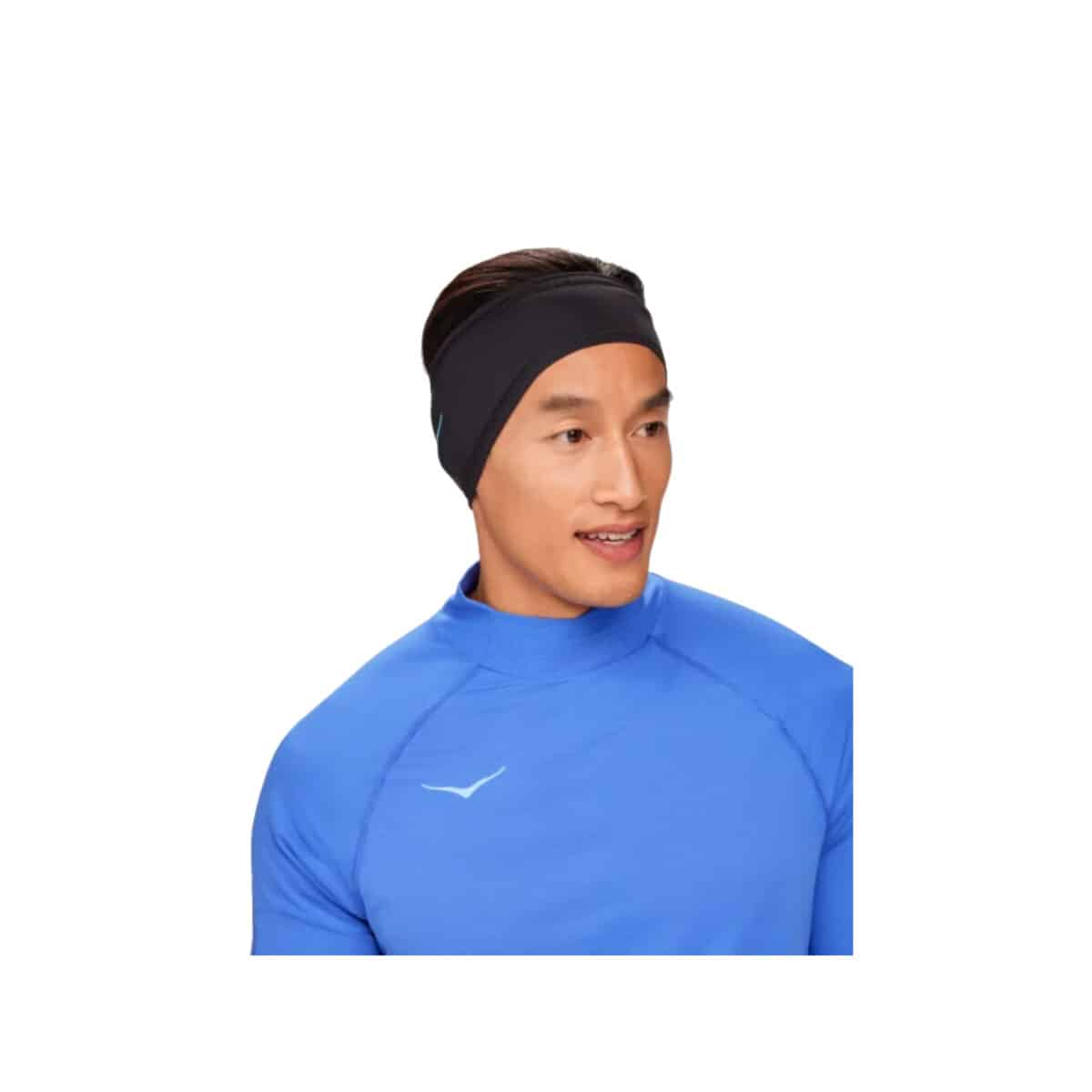 רצועת מצח פליז לריצה HOKA Coldsnap Fleece Headband