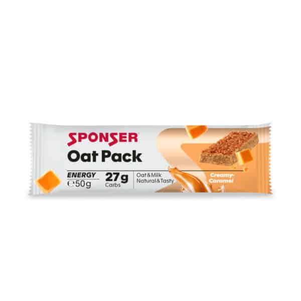 חטיף אנרגיה בטעם קרם קרמל Sponser High Energy Bar Oat Pack Caramel