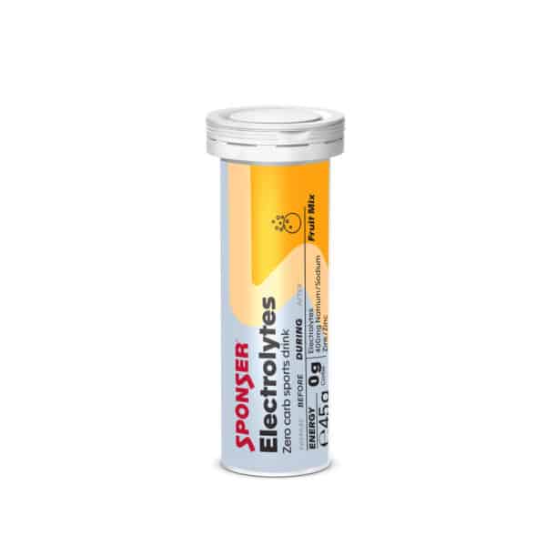 טבליות להכנת משקה ספורט בטעם מיקס פירות Sponser Electrolytes Tabs