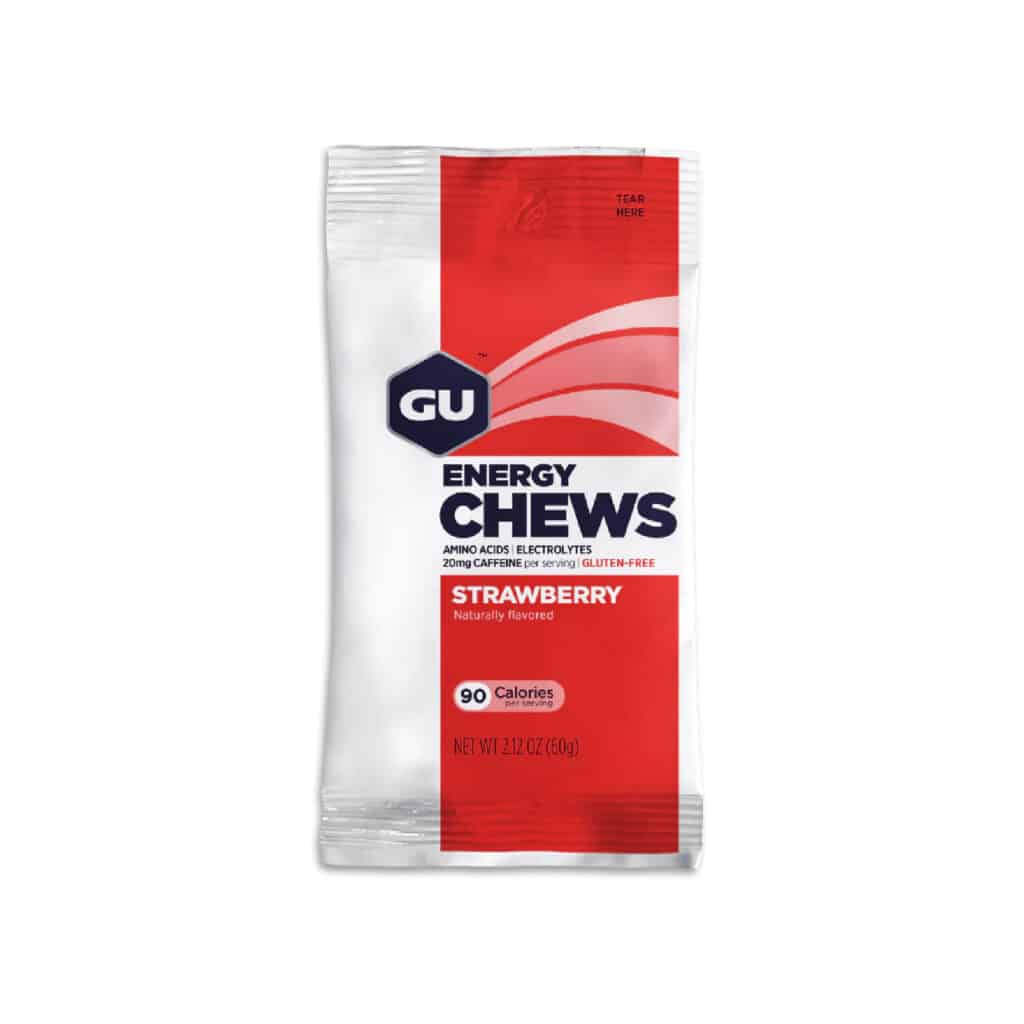 סוכריות ג'ל בטעם תות GU Energy Chews