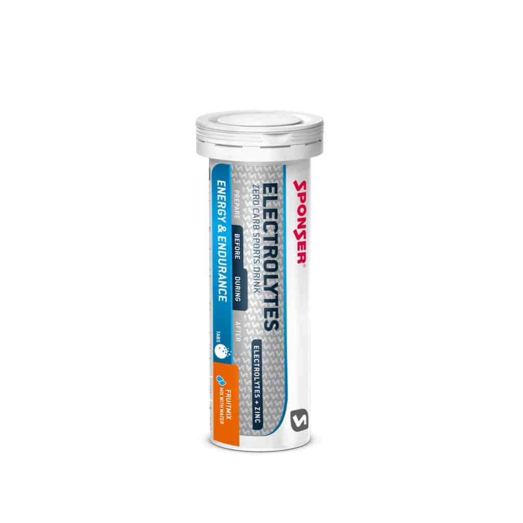 טבליות להכנת משקה ספורט במגוון טעמים Sponser Electrolytes Tabs