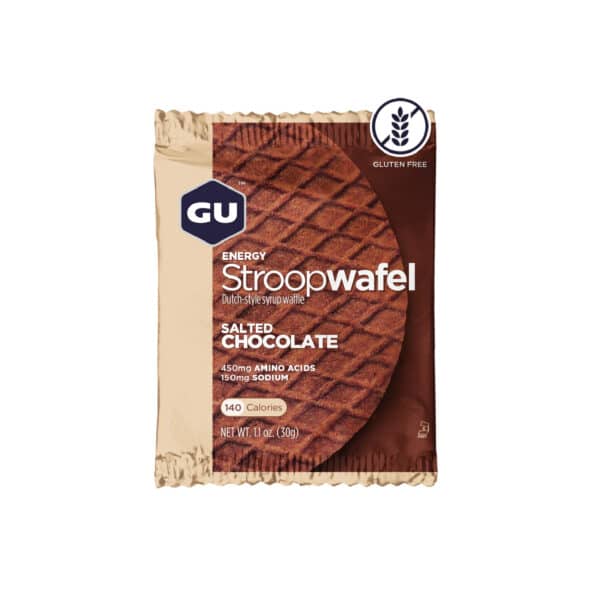חטיף אנרגיה בטעם שוקולד מלוח GU Energy Stroopwafel salted chocolate