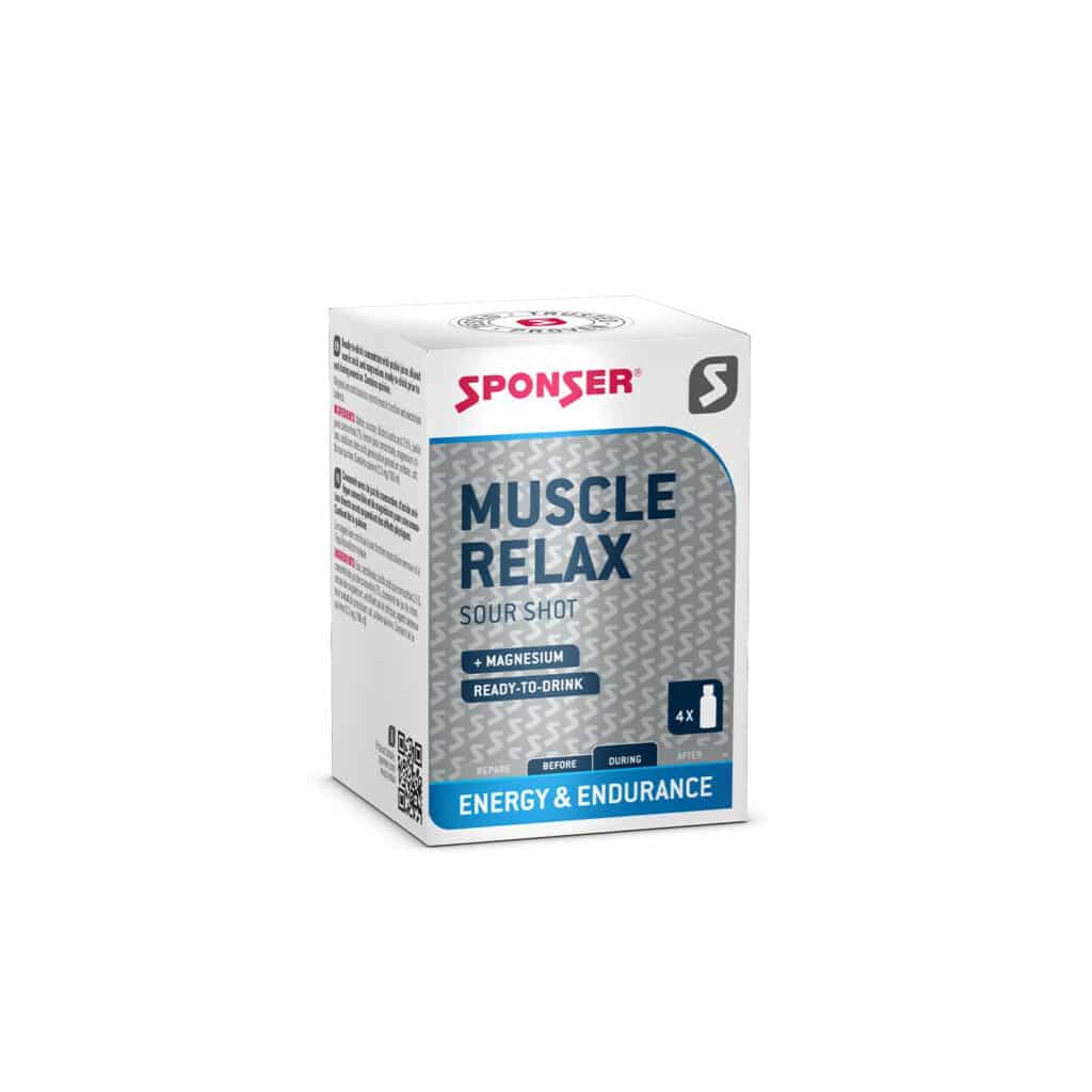 רכז מיץ חמוצים בתוספת זנגביל ומגנזיום Sponser Muscle Relax