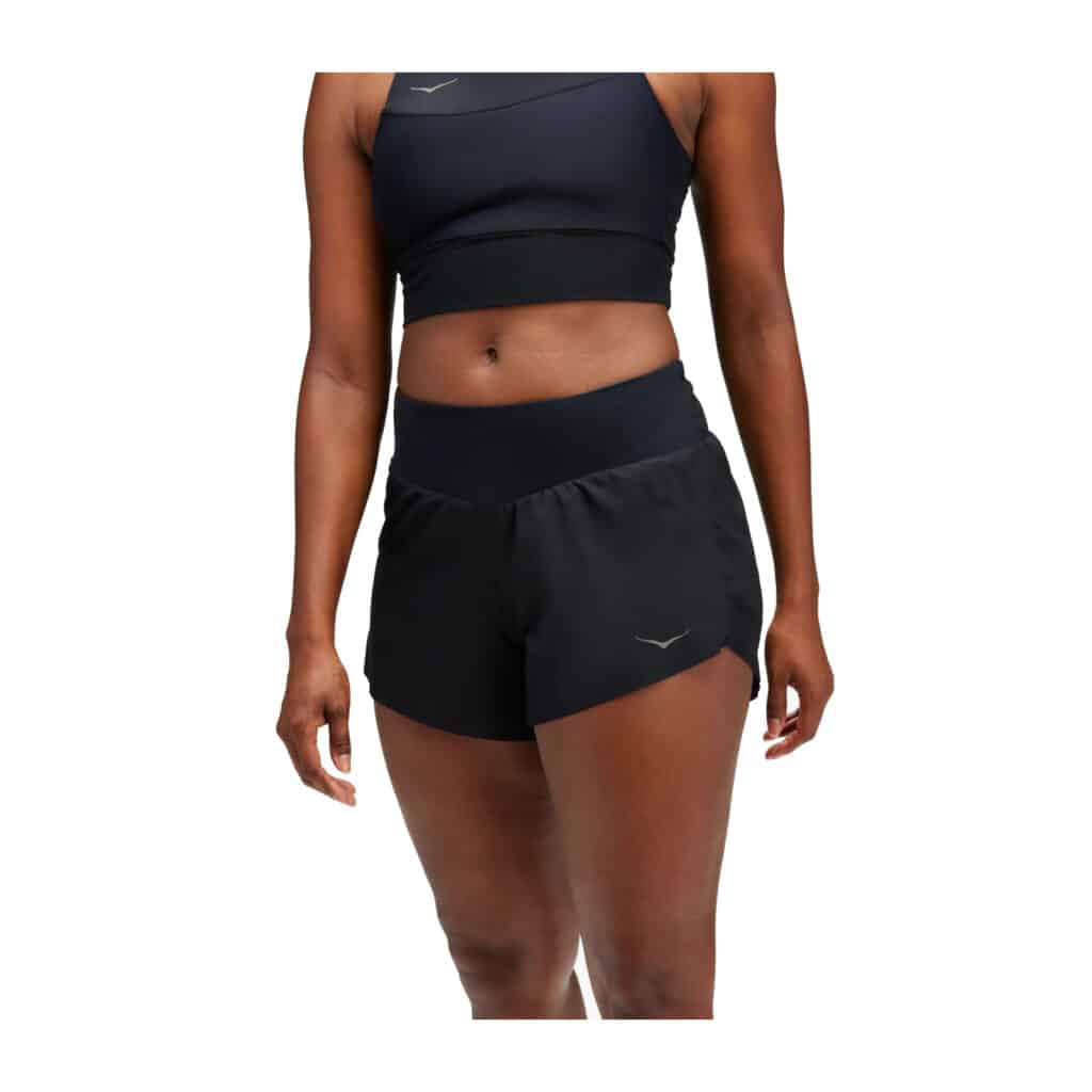 מכנסי ריצה קצרים 4 אינץ לנשים הוקה Hoka Glide 4" Shorts