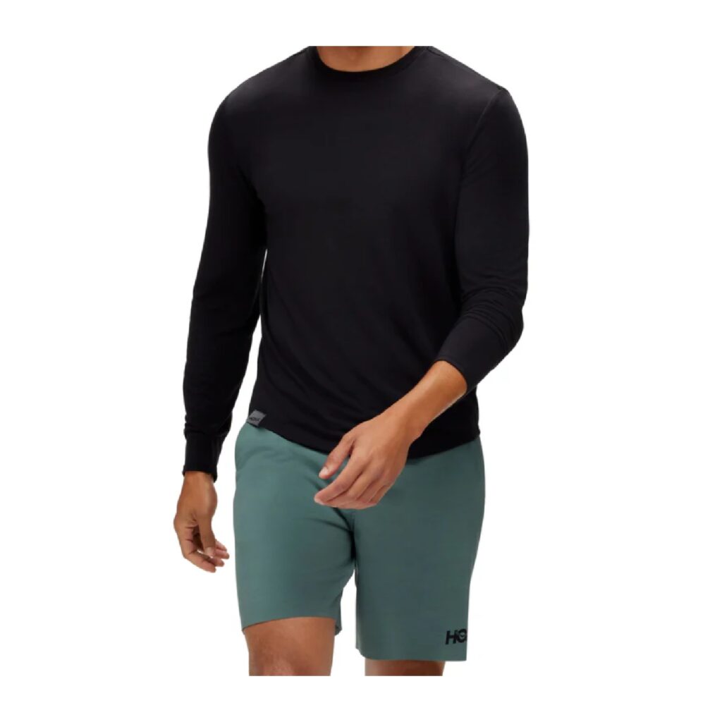 חולצת ריצה ארוכה הוקה לגברים Hoka Essential LS Tee