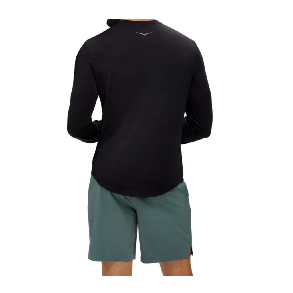 חולצת ריצה ארוכה הוקה לגברים Hoka Essential LS Tee