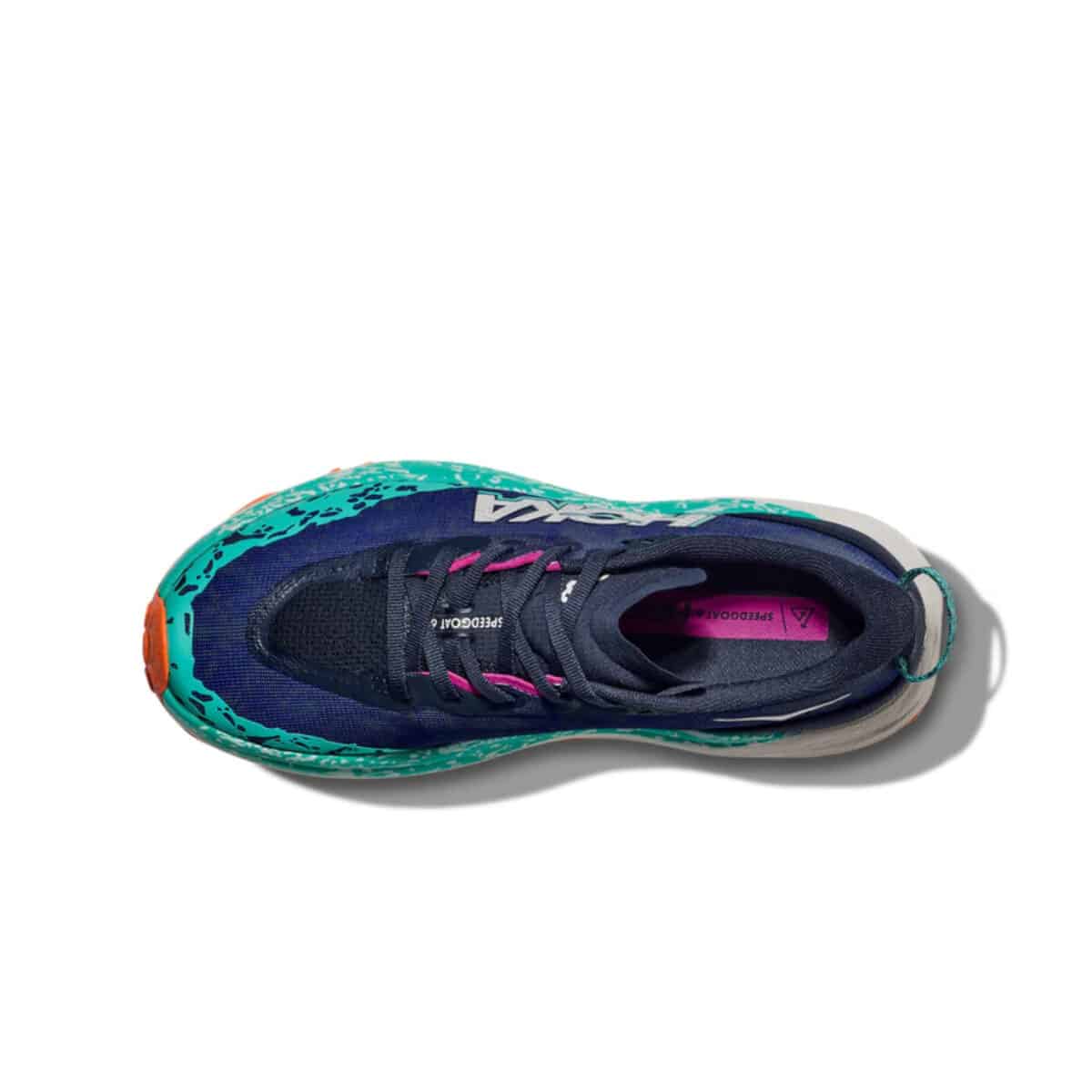 נעלי ריצת שטח רחבות לנשים Hoka Speedgoat 6 D
