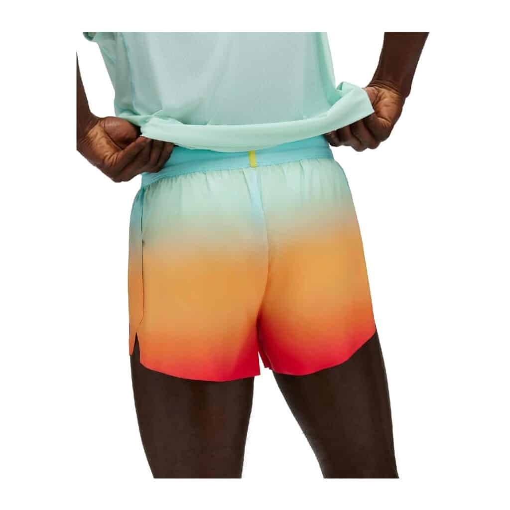 מכנסי ריצה קצרים הוקה לגברים Hoka Race Day Split Short Print
