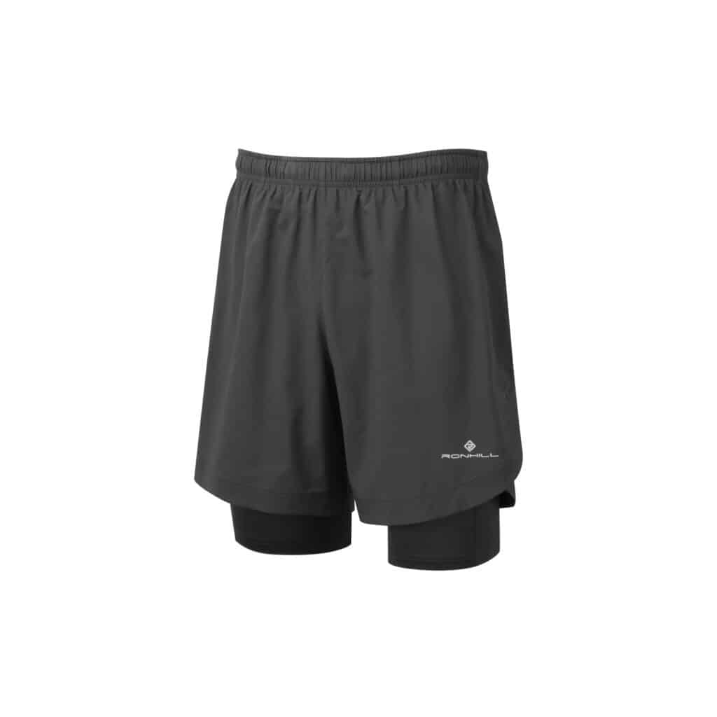 מכנס ריצה קצר לגברים 2 1in רונהיל Ronhill Men's Tech 7" Twin Short