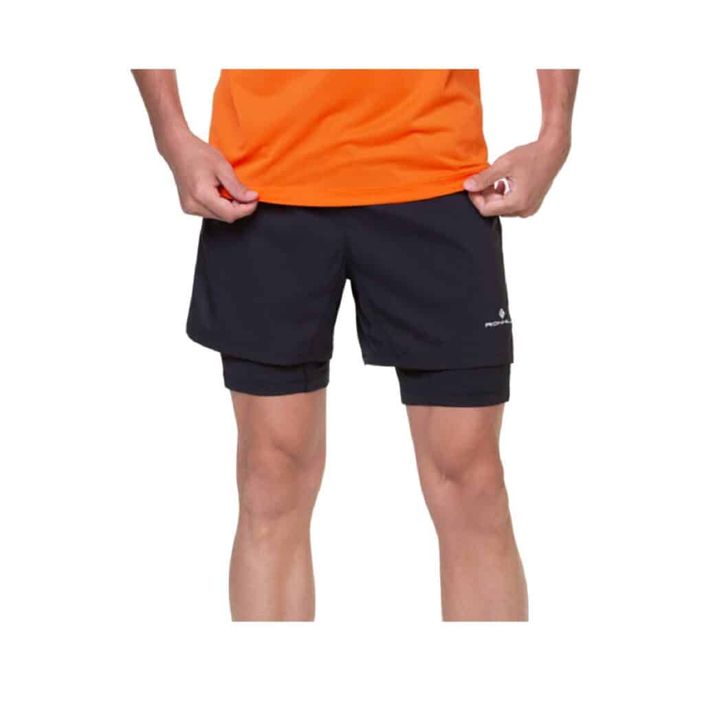 מכנס ריצה קצר לגברים 2in1 רונהיל Ronhill Men's Tech Reflect 5'' Twin Short