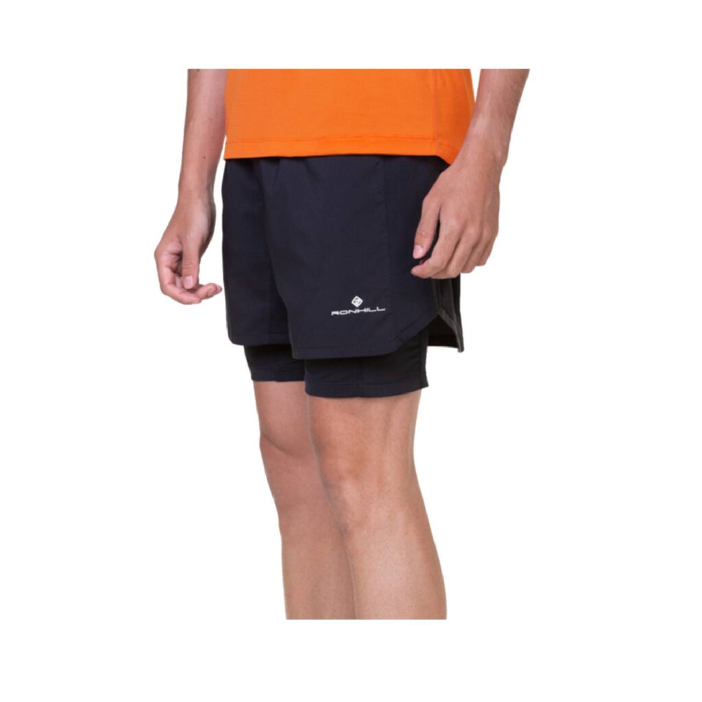 מכנס ריצה קצר לגברים 2in1 רונהיל Ronhill Men's Tech Reflect 5'' Twin Short