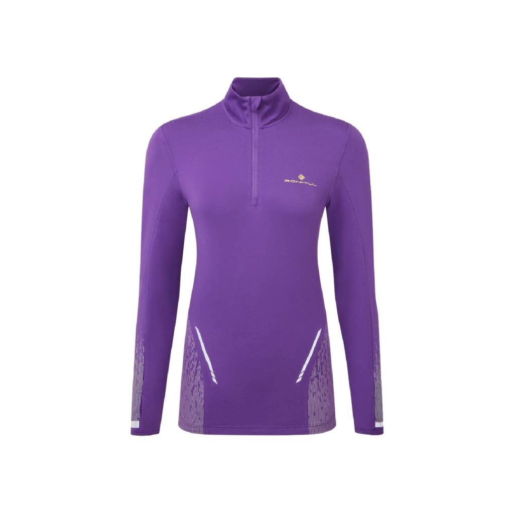 חולצת ריצה ארוכה רונהיל לנשים Ronhill Women's Tech Reflect 1/2 Zip