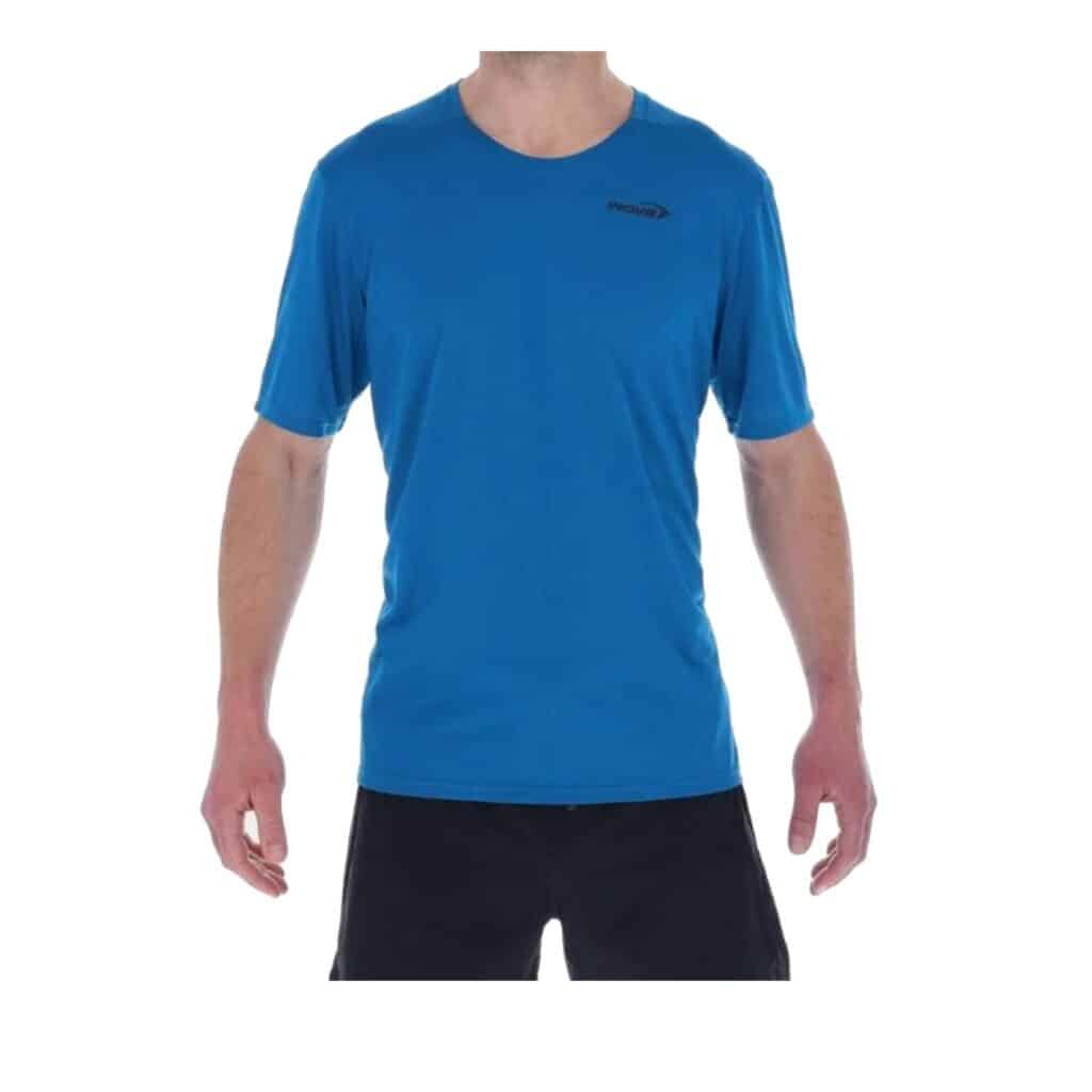 חולצת ריצה קצרה לגברים INOV-8 Performance Short Sleeve T-Shirt