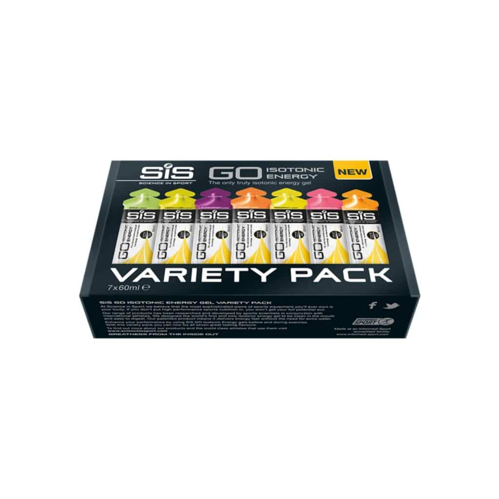 מארז 7 ג'ל אנרגיה איזוטוני בטעמים סיס Sis Go Isotonic Energy Gel Variety 7 Pack