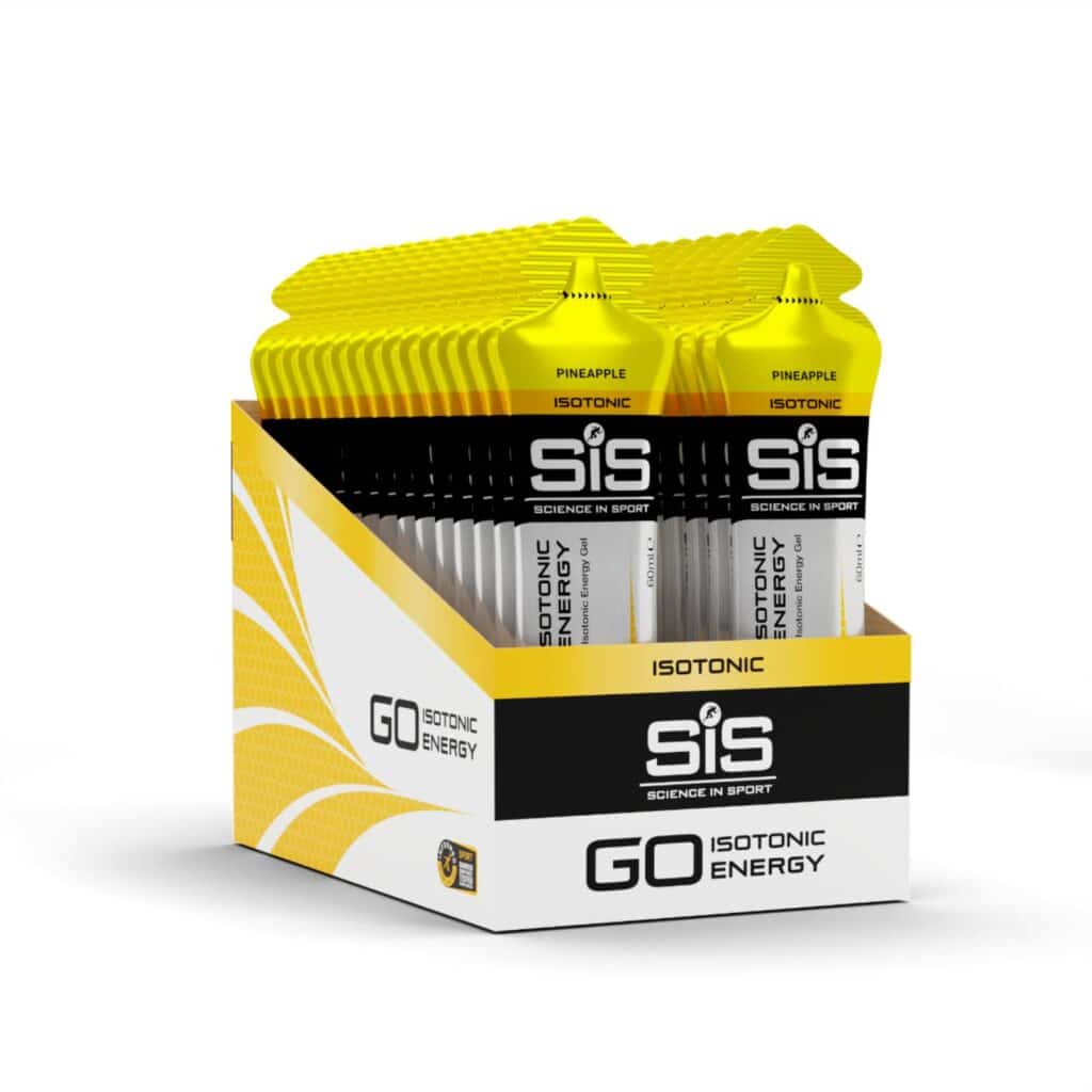 ג'ל אנרגיה איזוטוני בטעם אננס סיס SIS Go Isotonic Energy Gel