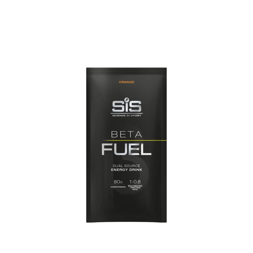 אבקה להכנת משקה אנרגיה בטעם תפוז סיס SIS Beta Fuel Dual Source Energy Drink