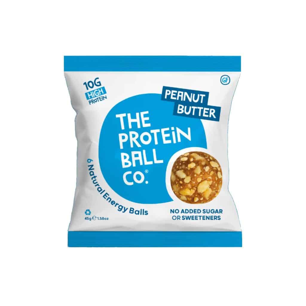 כדורי חלבון וויטמין בטעם חמאת בוטנים The protein ball co
