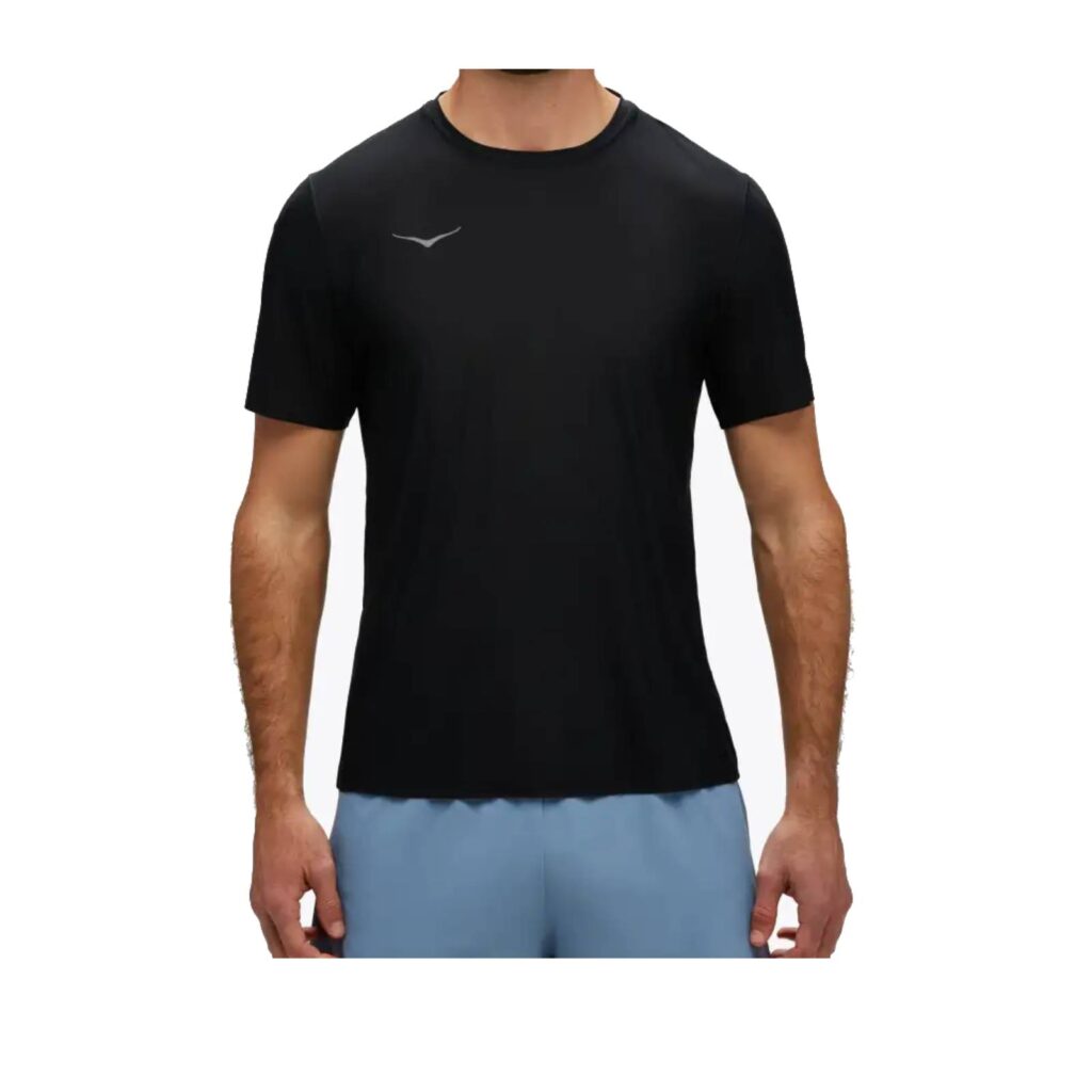 חולצת ריצה קצרה לגברים הוקה Hoka Airolite Run Short Sleeve