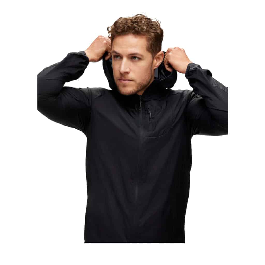 מעיל רוח לגברים הוקה Hoka Skyflow Ultralight Jacket