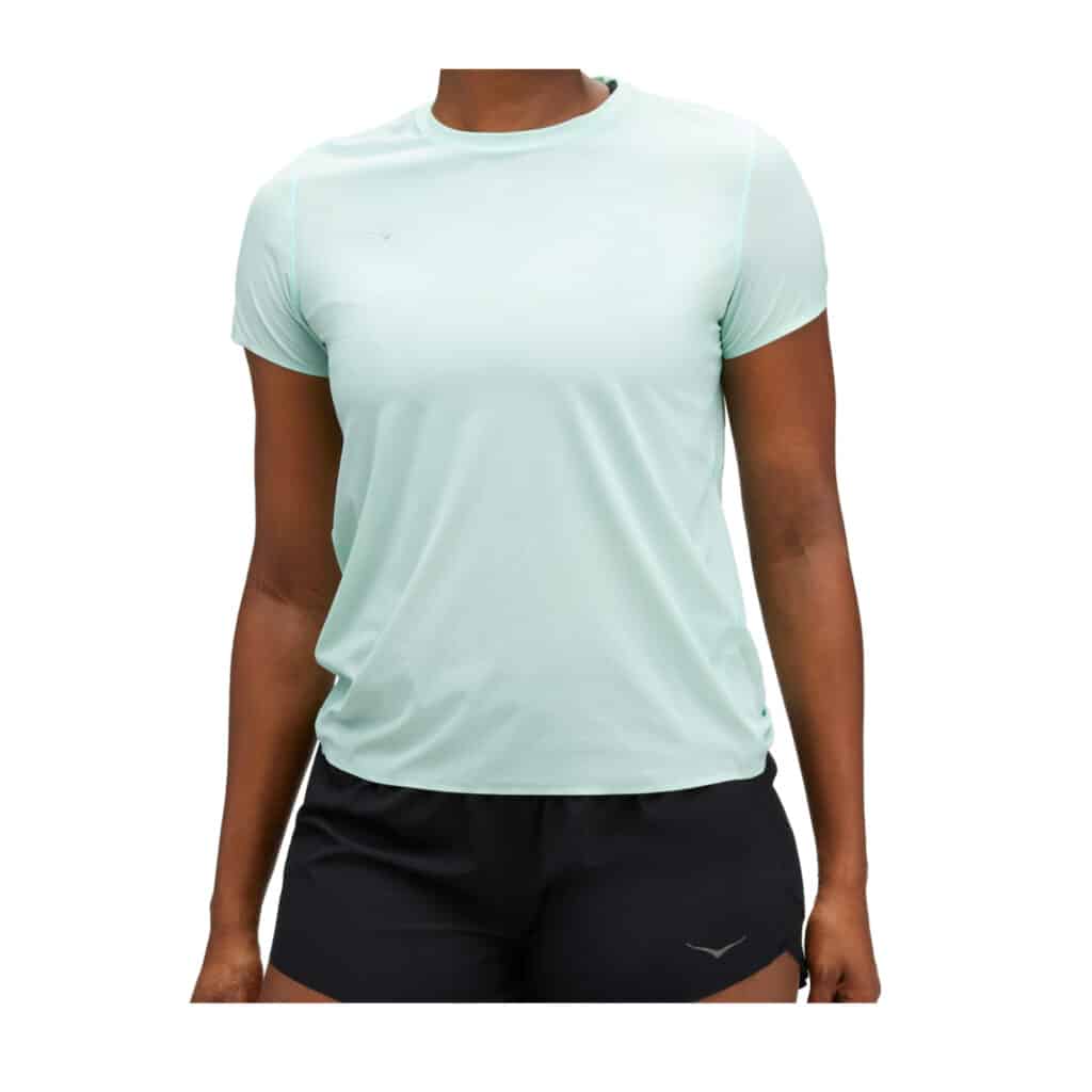 חולצת ריצה קצרה לנשים הוקה Hoka Airolite Run Short Sleeve