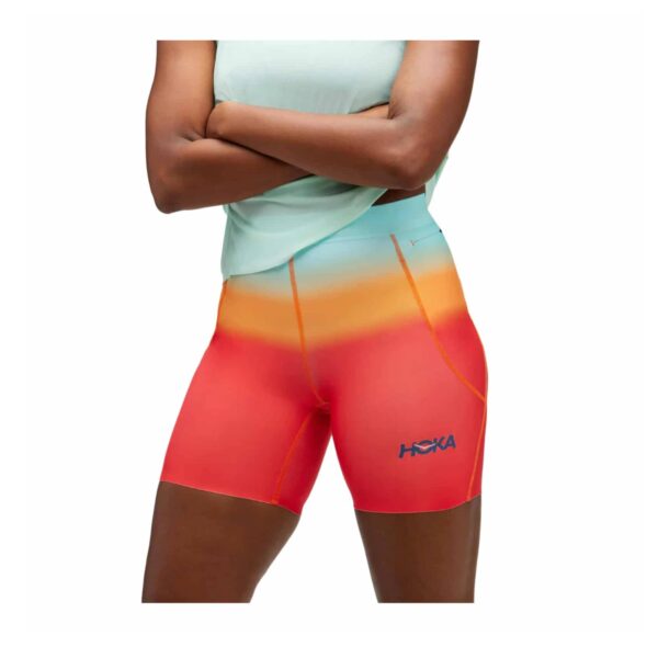 טייץ ריצה קצר 6 אינץ לנשים הוקה Hoka Novafly 6" Knit Short