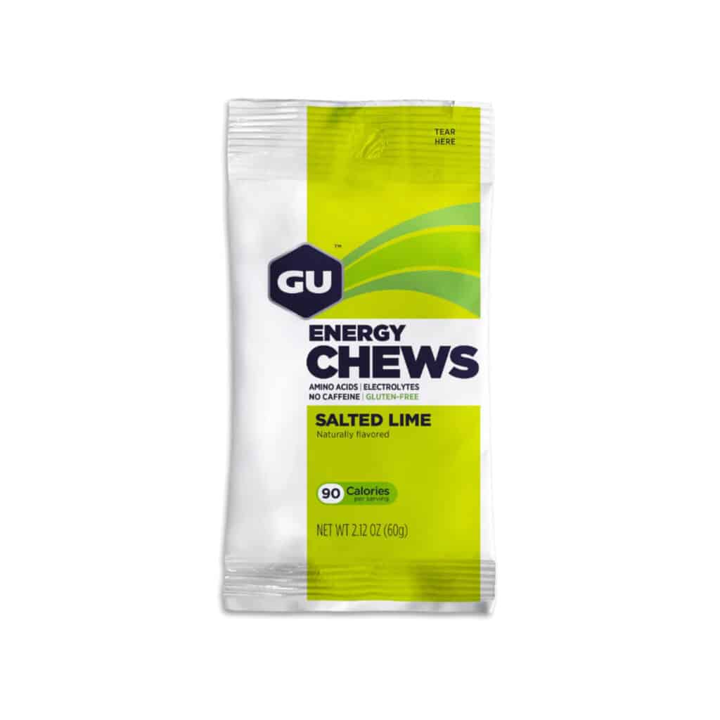 סוכריות ג'ל בטעם ליים מלוח GU Energy Chews