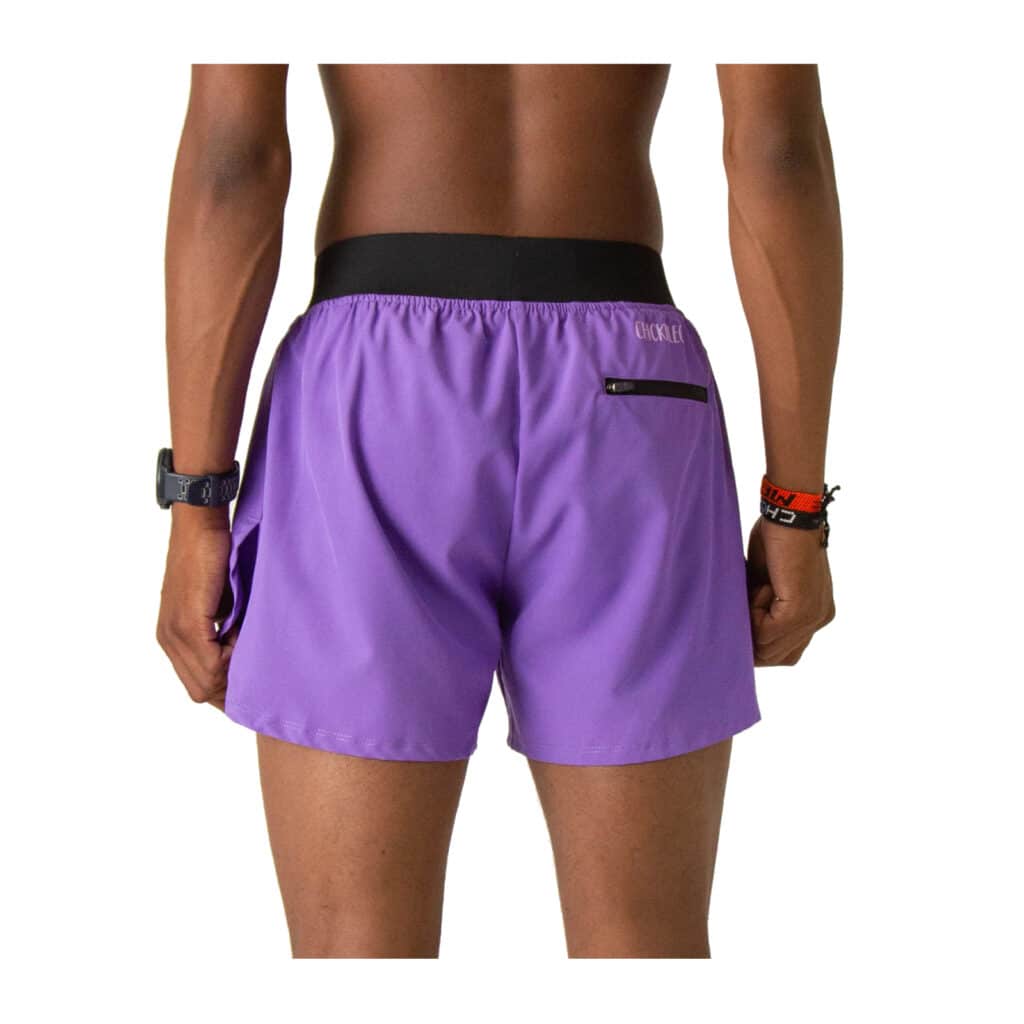מכנס קצר לריצה צ'קן לגס לגברים Chickenlegs Mens Half Splits 4" short