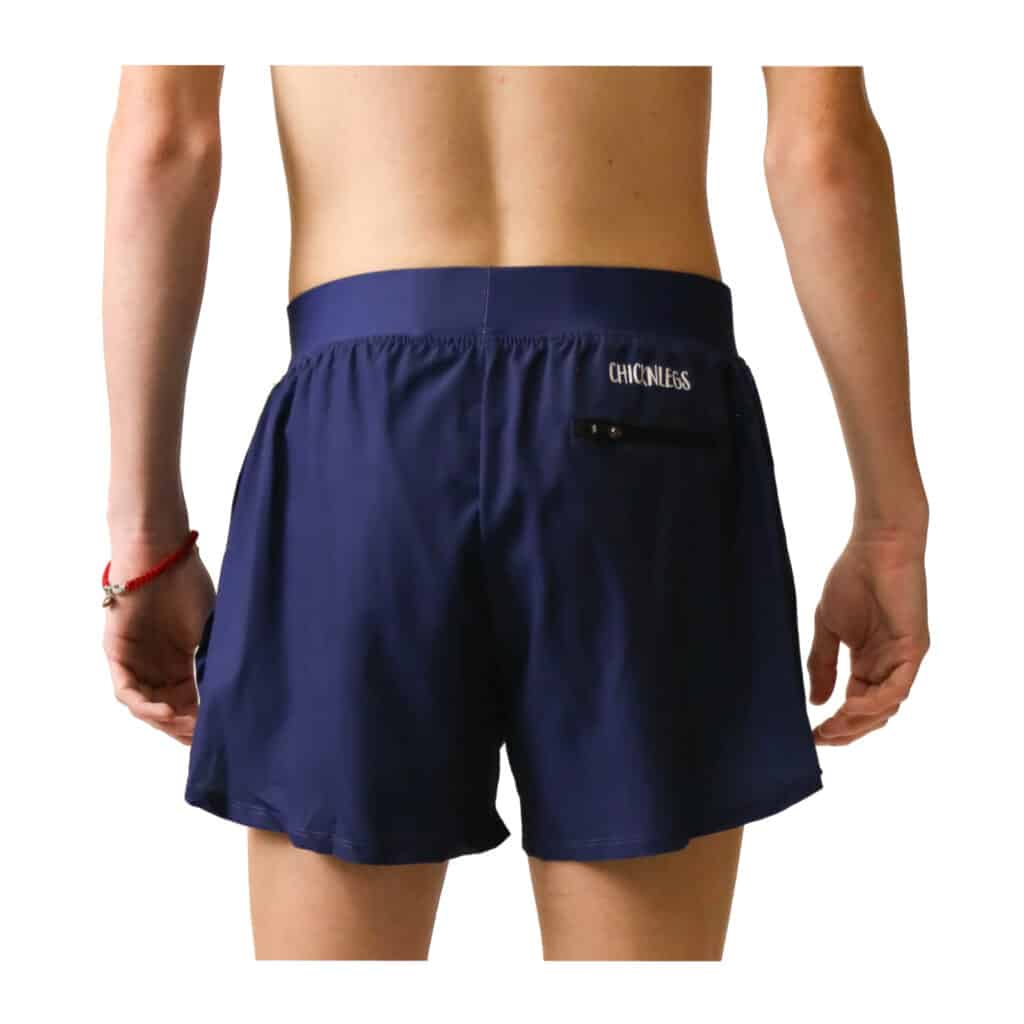 מכנס קצר לריצה צ'קן לגס לגברים Chickenlegs Mens Half Splits 4" short