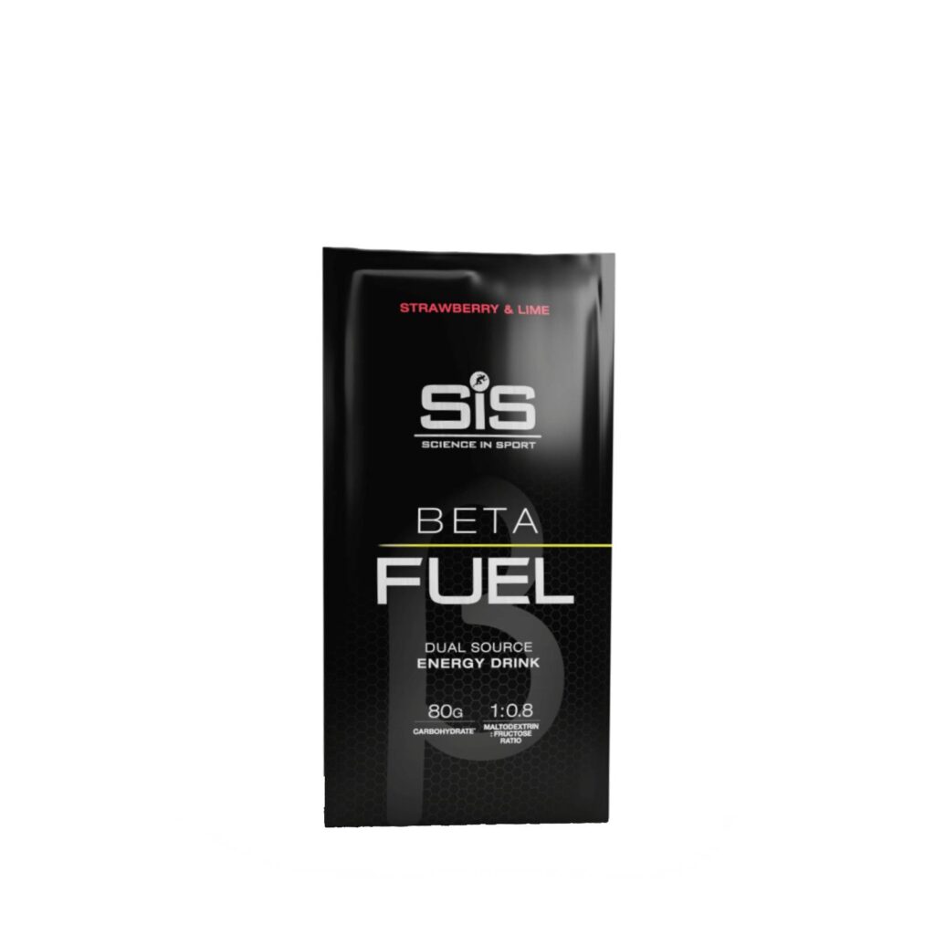 אבקה להכנת משקה אנרגיה בטעם תות ליים סיס SIS Beta Fuel Dual Source Energy Drink